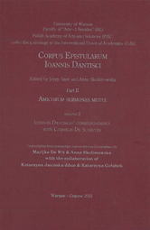 Ioannes Dantiscus’ Correspondence with Cornelis De Schepper
