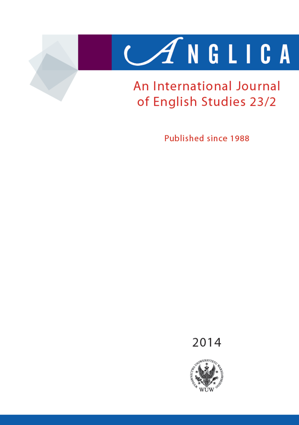 Anglica. An International Journal of English Studies 2014 23/2 – PDF