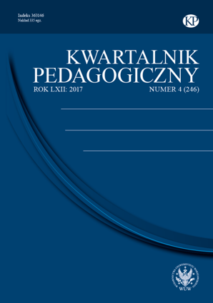 Kwartalnik Pedagogiczny 2017/4 (246) (PDF)