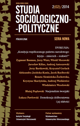 Studia Socjologiczno-Polityczne 2014/2 (2) – PDF