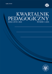 Kwartalnik Pedagogiczny 2022/1 (263)