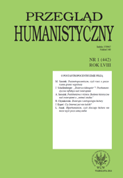 Przegląd Humanistyczny 2014/1 (442) – PDF