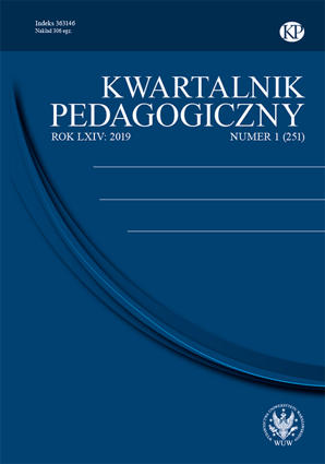 Kwartalnik Pedagogiczny 2019/1 (251) (EBOOK)