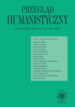 Przegląd Humanistyczny 2017/1 (456) – PDF