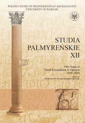 Studia Palmyreńskie XII. Fifty Years of Polish Excavations in Palmyra 1959-2009 – PDF