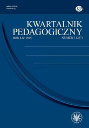 Kwartalnik Pedagogiczny 2015/3 (237) (PDF)