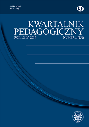 Kwartalnik Pedagogiczny 2019/2 (252) (PDF)