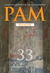 Polish Archaeology in the Mediterranean 33 (PDF)