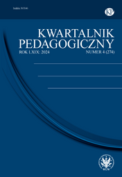 Kwartalnik Pedagogiczny 2024/4 (274) (PDF)