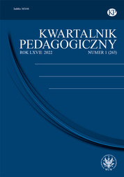 Kwartalnik Pedagogiczny 2022/1 (263) (PDF)