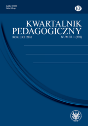Kwartalnik Pedagogiczny 2016/1 (239) (PDF)