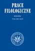 Prace Filologiczne LXXX (PDF)