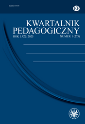 Kwartalnik Pedagogiczny 2025/1 (275)