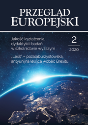 Przegląd Europejski 2020/2 (PDF)