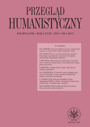 Przegląd Humanistyczny 2024/4 (487)