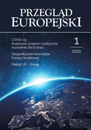 Przegląd Europejski 2021/1 (PDF)