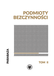 Podmioty bezczynności (EBOOK)