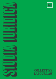 Studia Iuridica, nr 60. Collective Labour Law – PDF