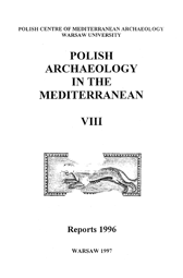 Polish Archaeology in the Mediterranean 08. Reports 1996 (PDF)