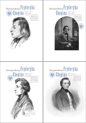 Korespondencja Fryderyka Chopina. Tom 3, część 1–4. 1839–1849