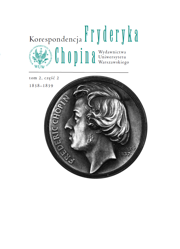 Korespondencja Fryderyka Chopina. Tom 2, część 2. 1838–1839 (PDF)