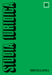 Studia Iuridica, nr 61. Miscellanea (PDF)