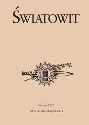 Światowit. Volume LVIII. World Archaeology – PDF