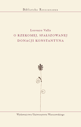 O rzekomej, sfałszowanej donacji Konstantyna