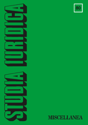 Studia Iuridica, nr 80. Miscellanea (PDF)