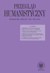 Przegląd Humanistyczny 2021/2 (473) (PDF)