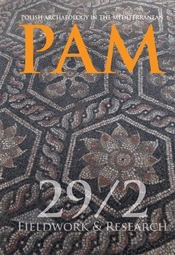 Polish Archaeology in the Mediterranean 29/2. Fieldwork & Research – PDF