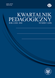 Kwartalnik Pedagogiczny 2018/3 (249) (PDF)
