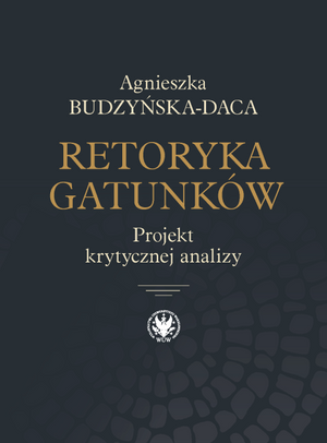 Retoryka gatunków. Projekt krytycznej analizy (EBOOK)