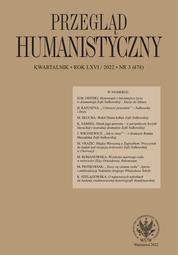 Przegląd Humanistyczny 2022/3 (478)
