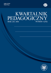 Kwartalnik Pedagogiczny 2016/4 (242) (PDF)