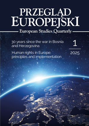 Przegląd Europejski 2025/1 European Studies Quarterly (EBOOK)