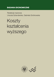 Koszty kształcenia wyższego – EBOOK