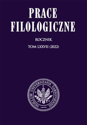 Prace Filologiczne LXXVII (PDF)