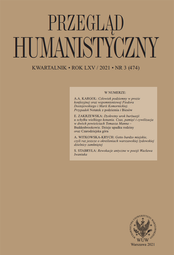 Przegląd Humanistyczny 2021/3 (474) (PDF)
