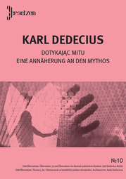 OderÜbersetzen 2021/10. Karl Dedecius. Dotykając mitu / Eine Annäherung an den Mythos – PDF
