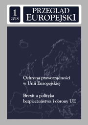 Przegląd Europejski 2018/1 (PDF)