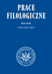 Prace Filologiczne LXXX (PDF)