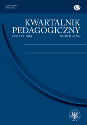 Kwartalnik Pedagogiczny 2014/4 (234) (PDF)