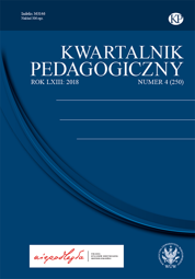 Kwartalnik Pedagogiczny 2018/4 (250) (PDF)