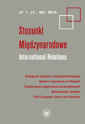 Stosunki Międzynarodowe. International Relations 2014/1 (49) – PDF