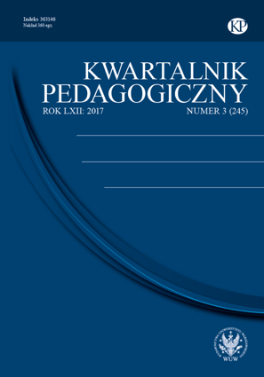 Kwartalnik Pedagogiczny 2017/3 (245) (PDF)